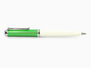 Stylo bille Pelikan Souveran M605 Green-White, Edition spéciale, 818223