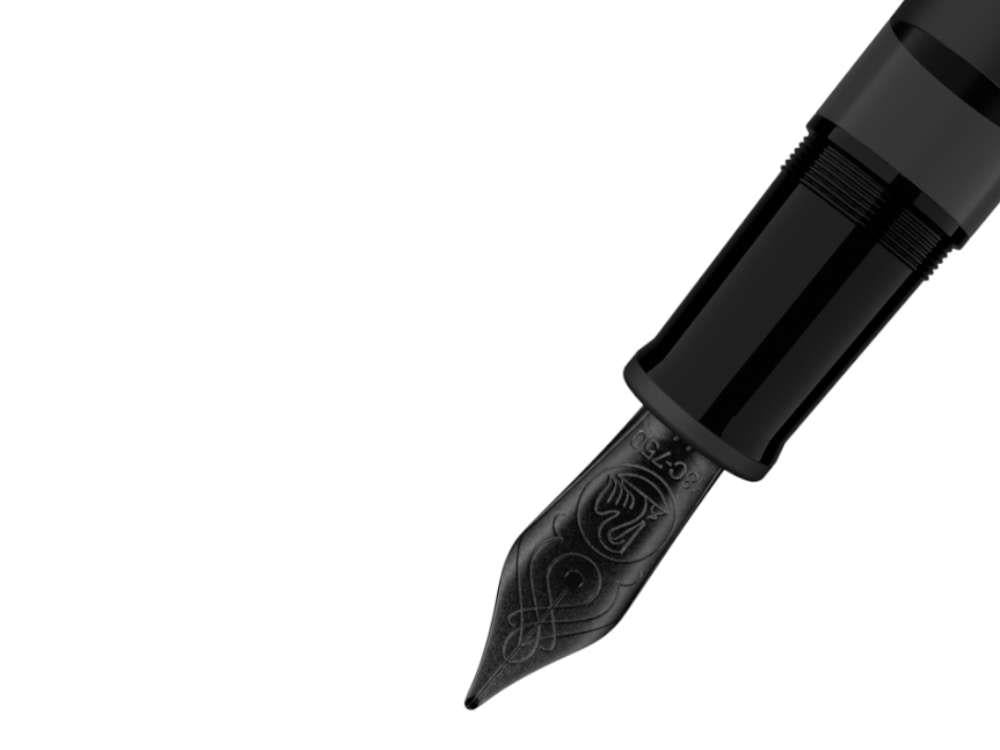 Stylo Plume Pelikan Souveran M809 Black Matte, Noir, 828475