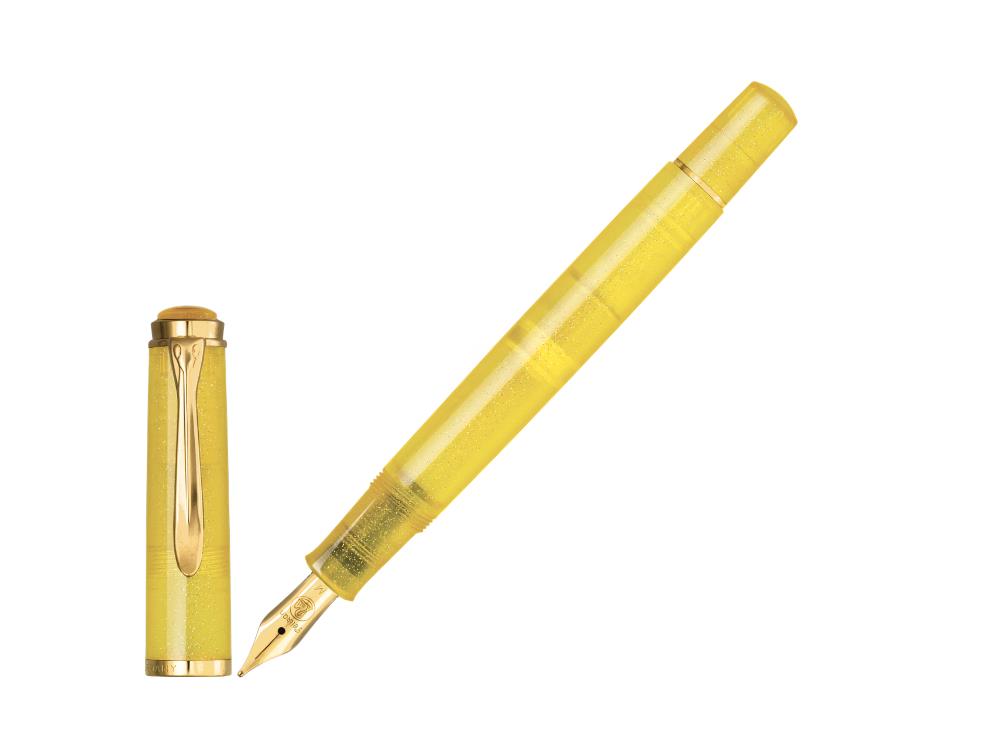 Set Stylo Plume Pelikan M200 Pyrite + Encrier, Édition spéciale, 828772