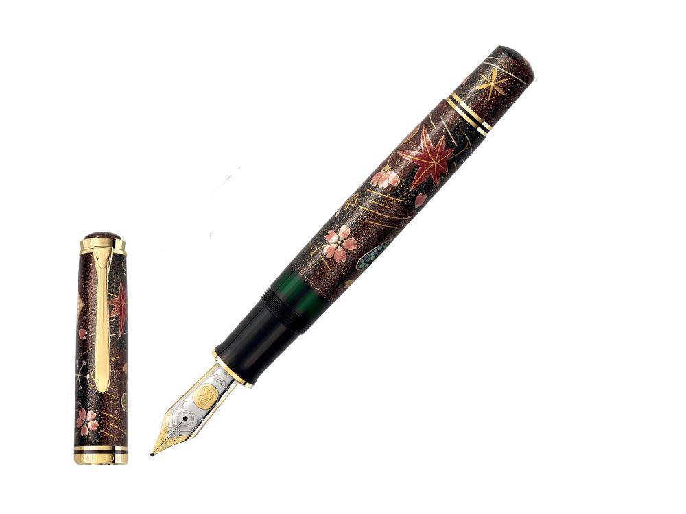 Stylo Pelikan Maki-e - Four Seasons Lucky Charm, Edition Limitée, 829007
