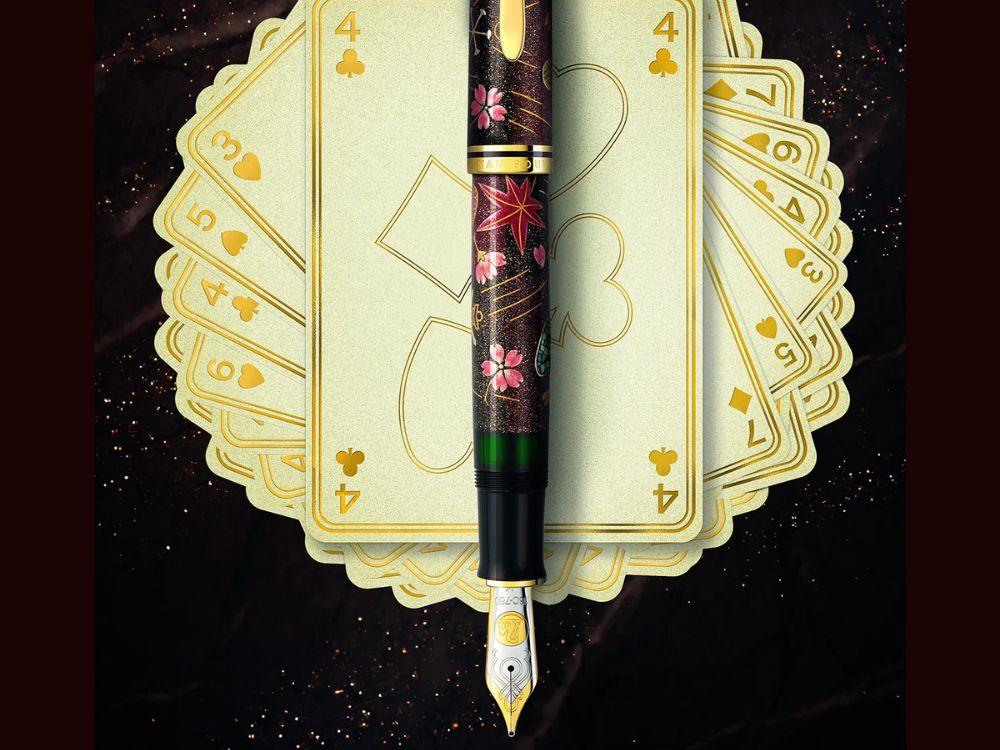 Stylo Pelikan Maki-e - Four Seasons Lucky Charm, Edition Limitée, 829007