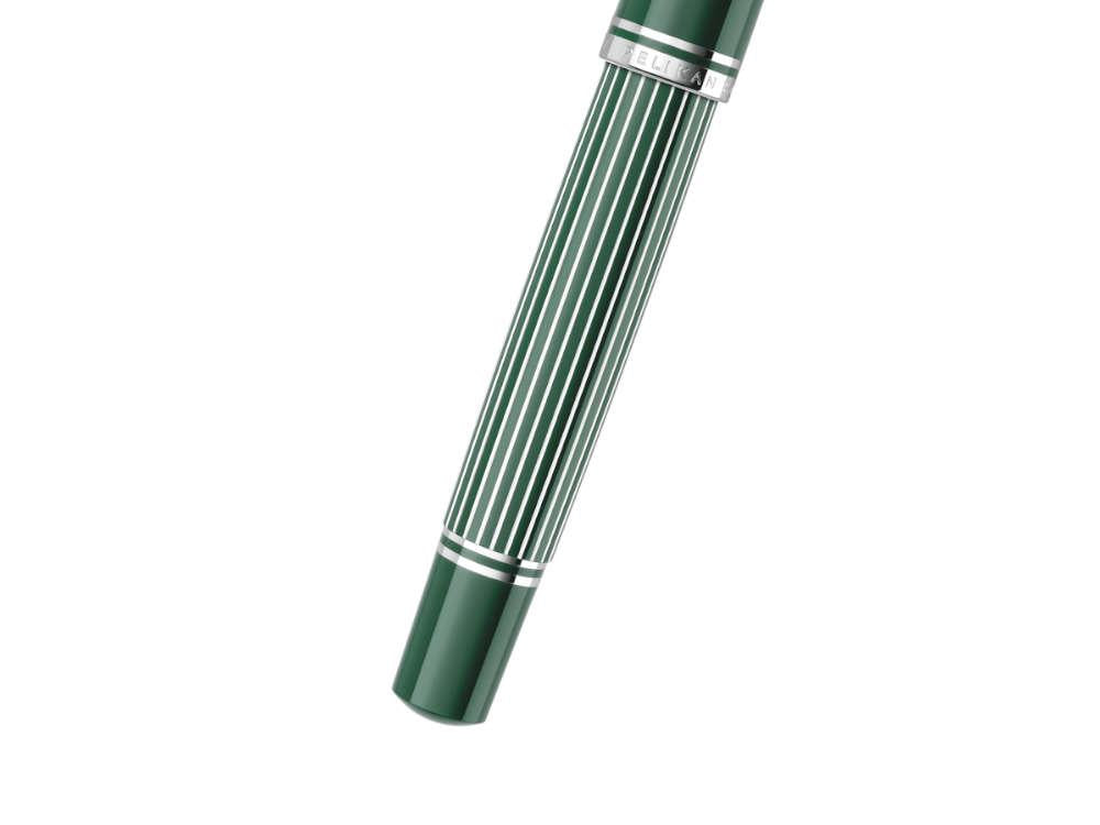 Stylo Plume Pelikan M815 Metal Striped Green, 829090