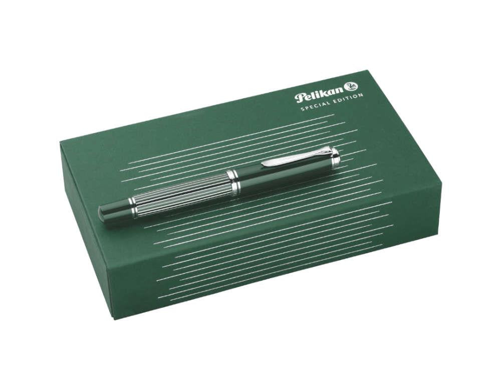 Stylo Plume Pelikan M815 Metal Striped Green, 829090