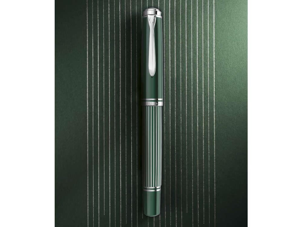 Stylo Plume Pelikan M815 Metal Striped Green, 829090