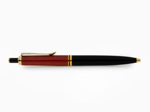 Stylo bille Pelikan K400,Noir et rouge, Attributs or, 925289