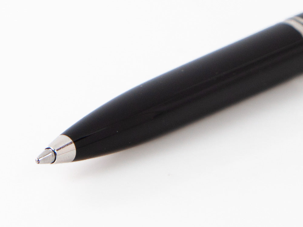 Stylo bille Pelikan K405, Résine Noire, Attributs argent, 926238