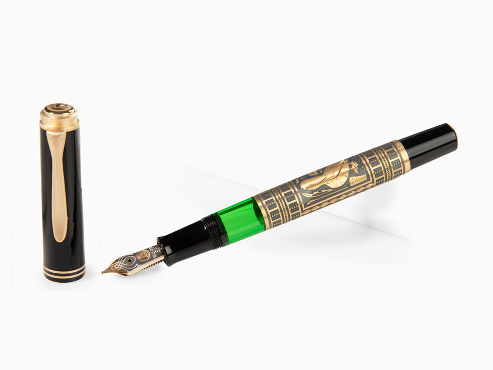 SUPERBE ancien stylo plume 14 kts EF PELIKAN 400 Gunther Wagner de 1956 SUPERBE ancien stylo plume 14 kts EF PELIKAN 400 Gunther Wagner de 1956
