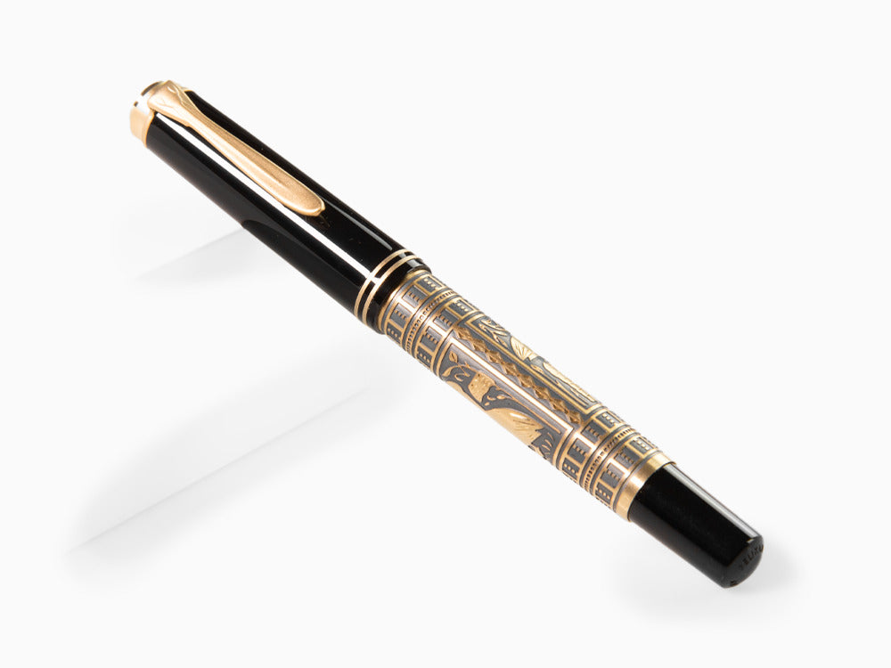 Stylo Plume Pelikan Toledo M700, Argent et Or, 927822, Edition spéciale