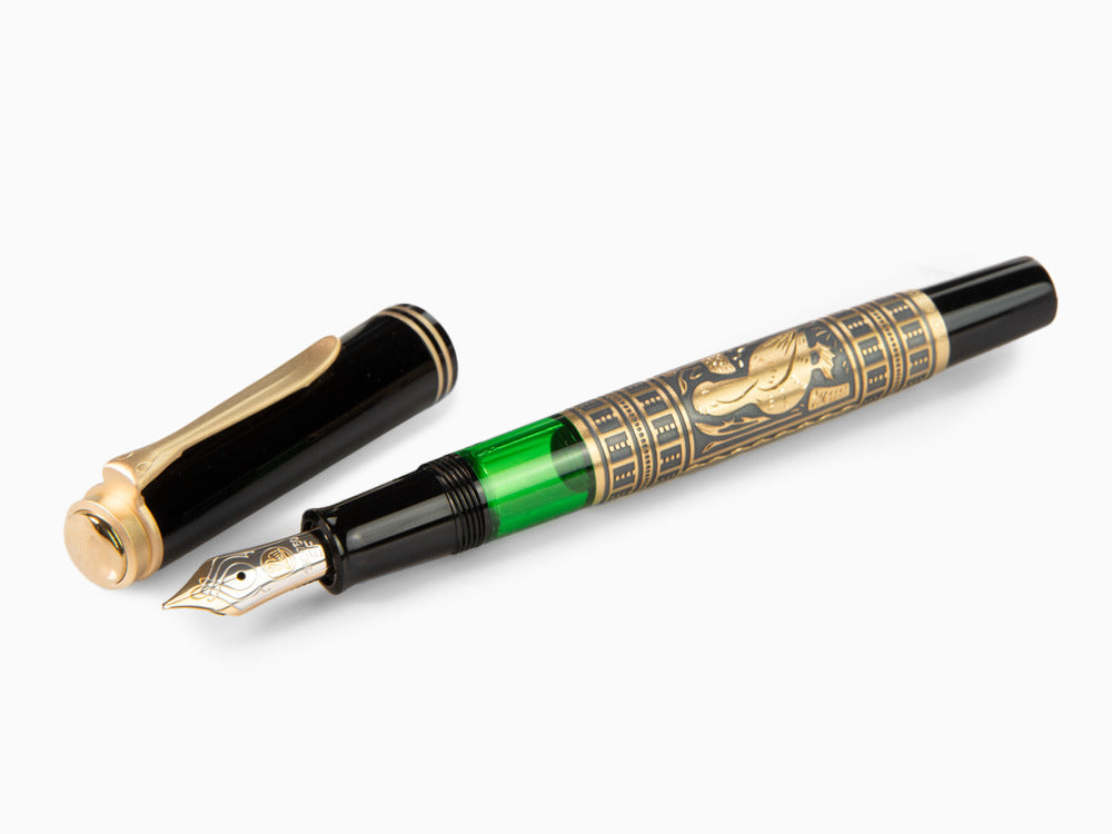 Stylo Plume Pelikan Toledo M700, Argent et Or, 927822, Edition spéciale