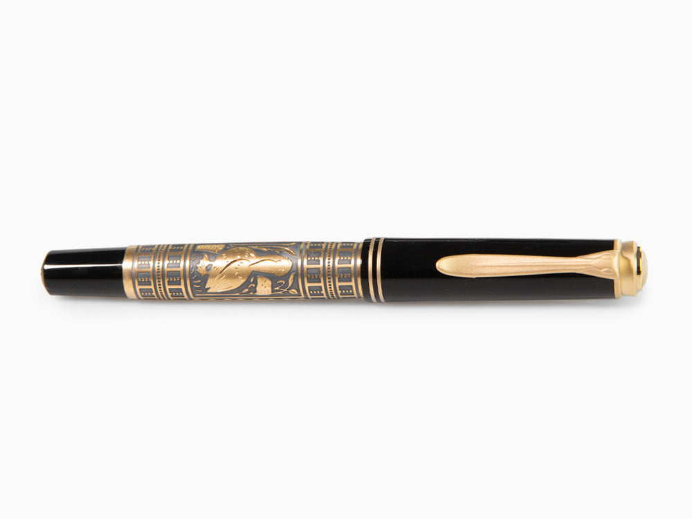 Stylo Plume Pelikan Toledo M700, Argent et Or, 927822, Edition spéciale