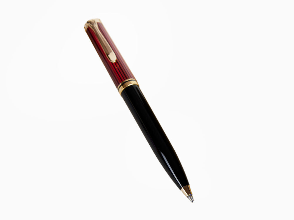 Stylo bille Pelikan K600, Noir et rouge,, Attributs or, 928937