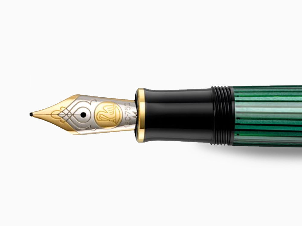 Stylo Plume Pelikan Souverän M800 - Noire et Vert, 995712