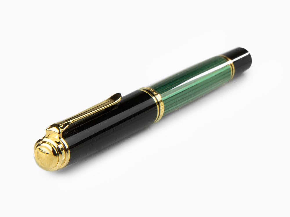 Stylo Plume Pelikan Souverän M800 - Noire et Vert, 995712