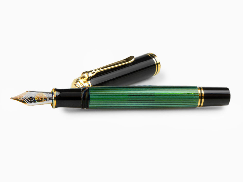 Stylo Plume Pelikan Souverän M800 - Noire et Vert, 995712