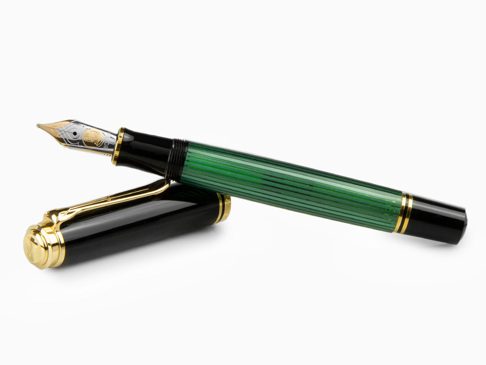 Stylo Plume Pelikan Souverän M800 - Noire et Vert, 995712