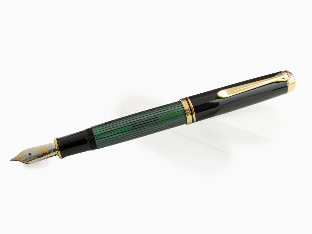 Stylo Plume Pelikan Souverän M 1000 - Noir-Vert, 987594