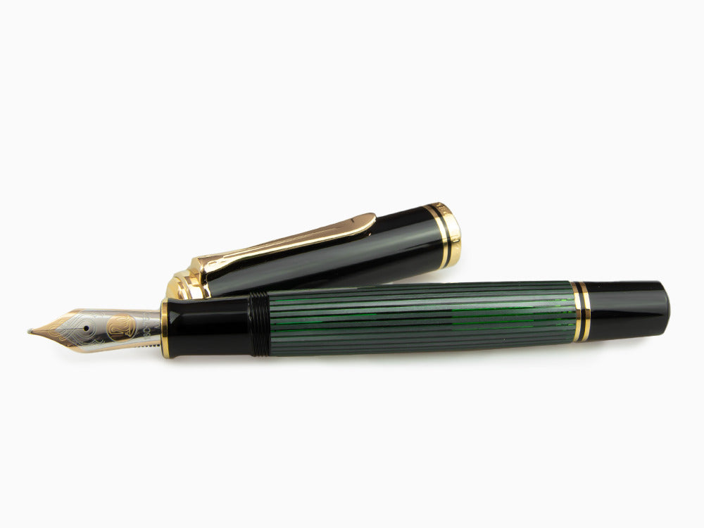 Stylo Plume Pelikan Souverän M 1000 - Noir-Vert, 987594