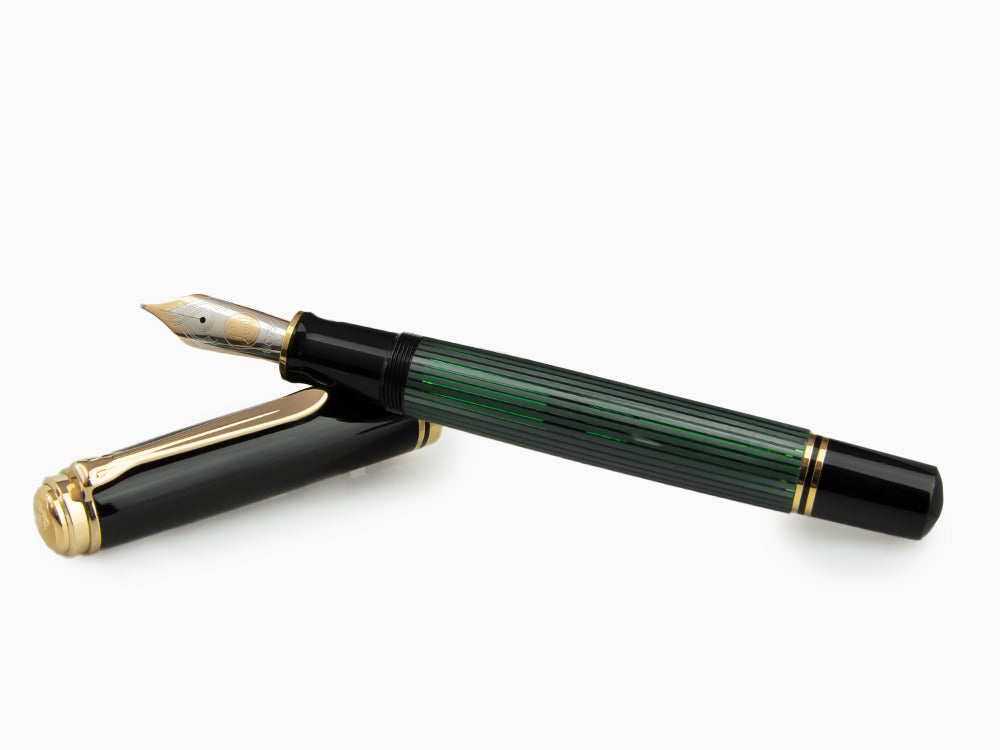 Stylo Plume Pelikan Souverän M 1000 - Noir-Vert, 987594