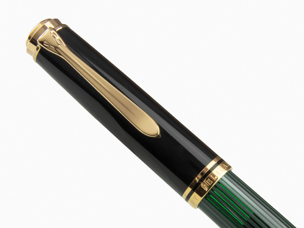 Stylo Plume Pelikan Souverän M 1000 - Noir-Vert, 987594