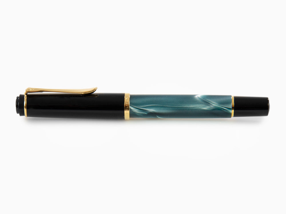 Stylo Plume Pelikan Classic 200, Vert, Marbre, Attributs or, 994103