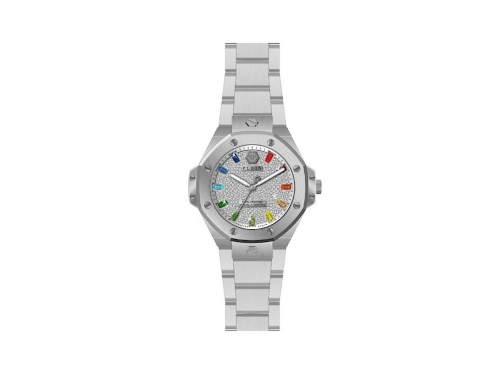 Montre à Quartz Philipp Plein Plein Royal Prestige, Argent, 33 mm, PW4FA0425