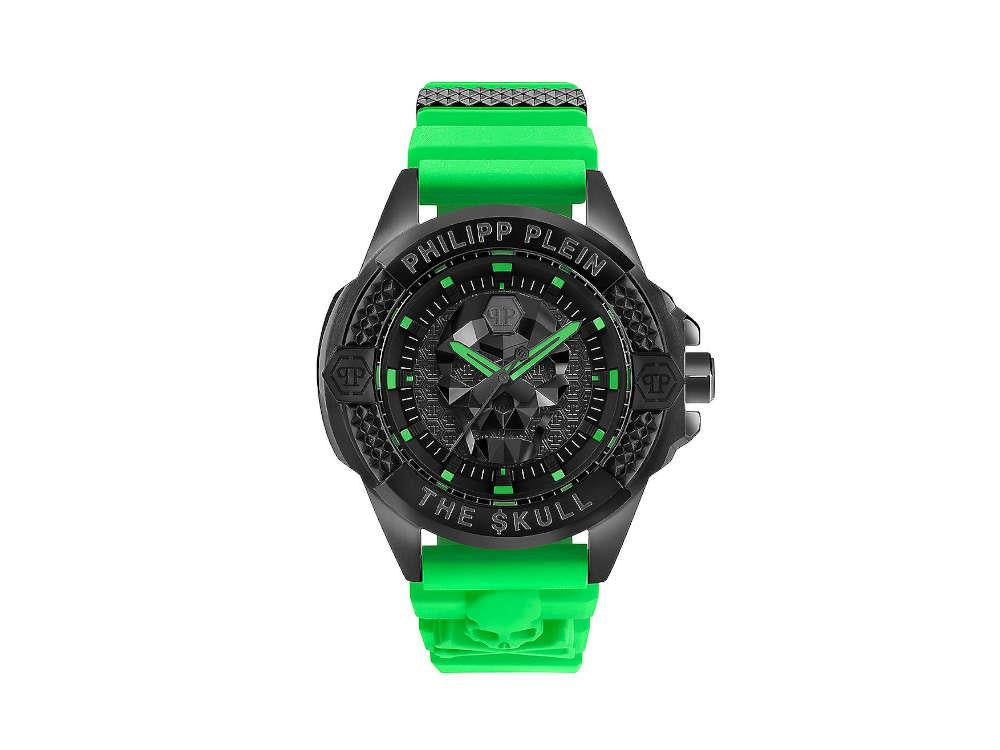 Montre à Quartz Philipp Plein The Skull, PVD, Noir, 44 mm, PWAAA2524