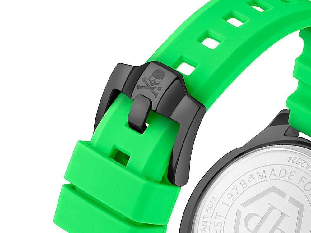 Montre à Quartz Philipp Plein The Skull, PVD, Noir, 44 mm, PWAAA2524