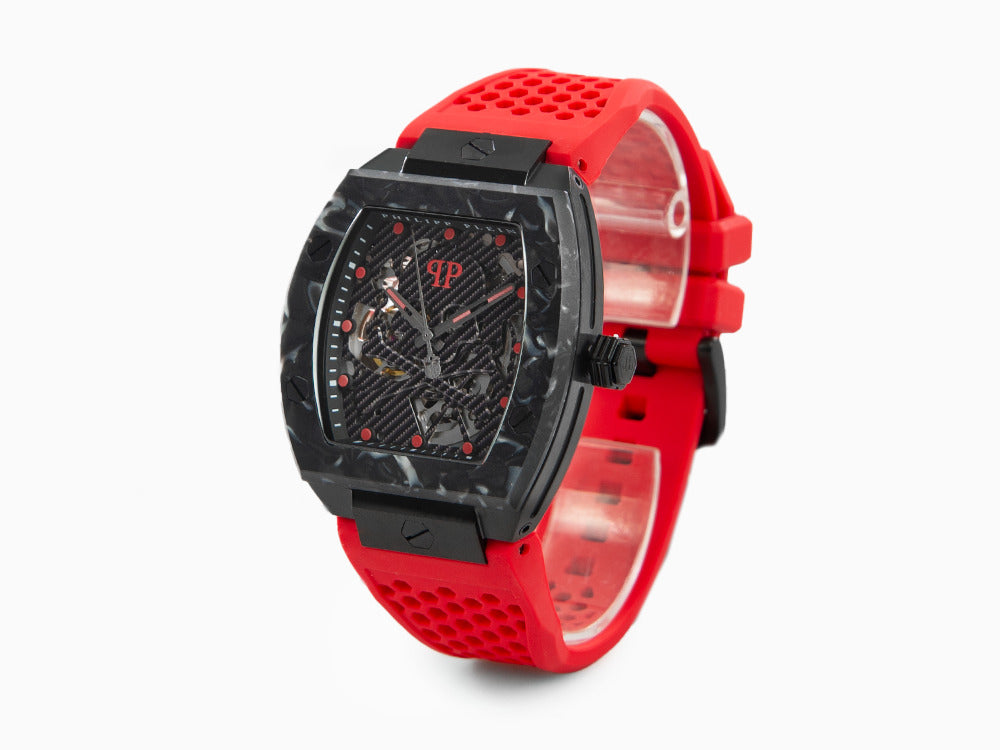 Montre Automatique Philipp Plein The Skeleton Sport Master, PVD, 44mm, PWBAA0722
