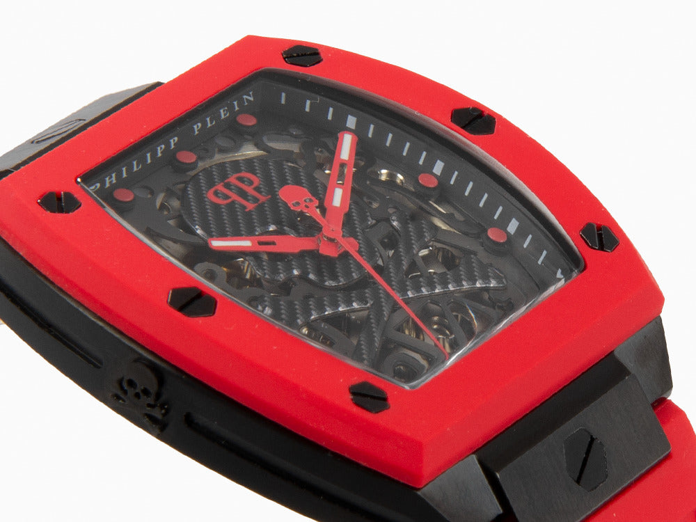 Montre Automatique Philipp Plein The Skeleton, PVD, Gris, 44 mm, PWBAA2224