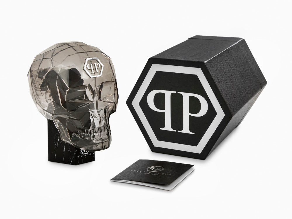 Montre Automatique Philipp Plein The Skeleton, PVD, Gris, 44 mm, PWBAA2224