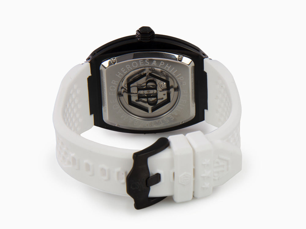 Montre Automatique Philipp Plein The Skeleton, PVD, Gris, 44 mm, PWBAA2424