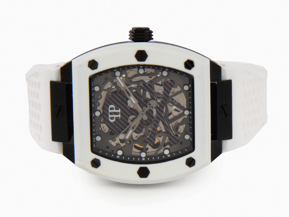 Montre Automatique Philipp Plein The Skeleton, PVD, Gris, 44 mm, PWBAA2424