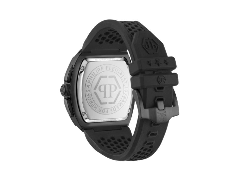 Montre à Quartz Philipp Plein Majesty, Noir, 45 mm, Verre minéral, PWBHA0226
