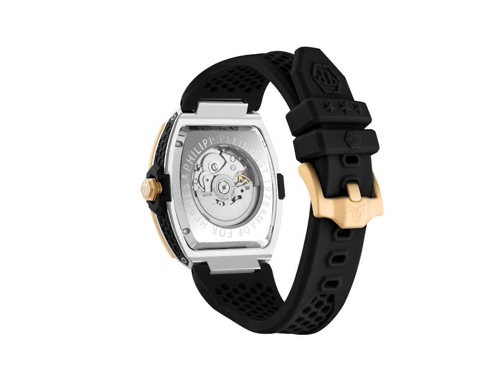 Montre automatique Philipp Plein The Skeleton 2.0, IP doré, 44mm, PWJFA0825