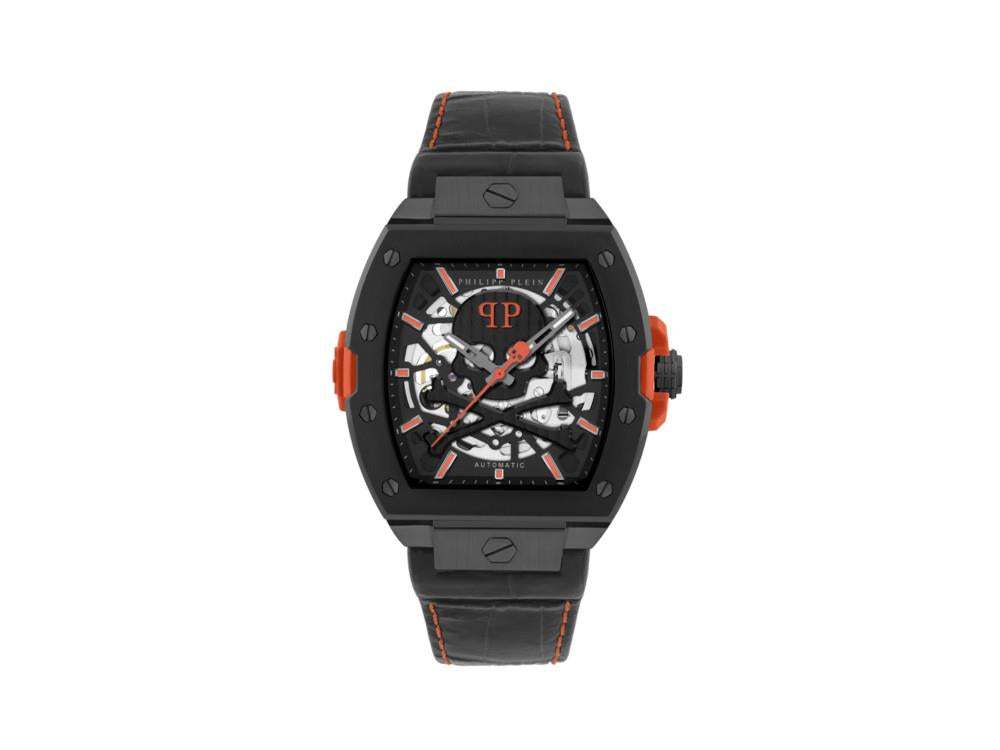Montre Automatique Philipp Plein The Skeleton 2.0, Noir, 44 mm, PWJFA1326