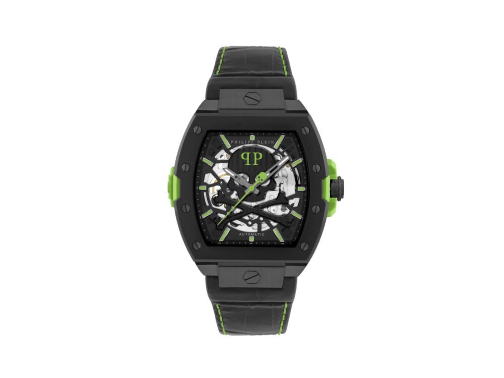 Montre Automatique Philipp Plein The Skeleton 2.0, Noir, 44 mm, PWJFA1426