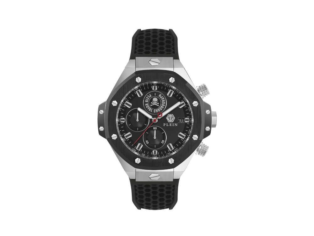 Montre à Quartz Philipp Plein Chrono Royal Sport-Tech, Noir, 46mm, PWLFA0225