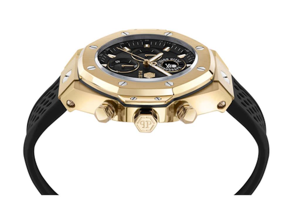 Montre à Quartz Philipp Plein Chrono Royal Sport-Tech, Noir, 46mm, PWLFA0325