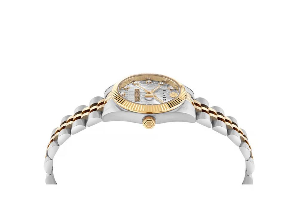 Montre à Quartz Philipp Plein Date Superlative, Gris, 28 mm, PWNFA0425