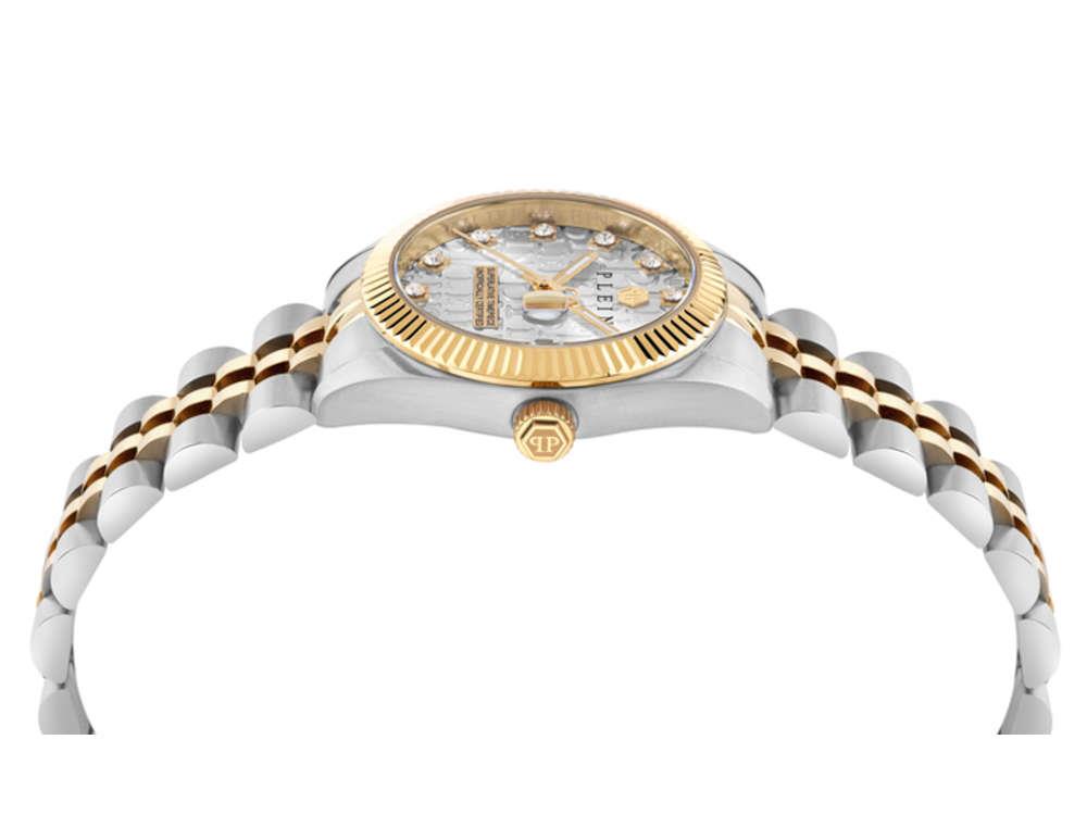 Montre à Quartz Philipp Plein Date Superlative, Gris, 28 mm, PWNFA0425