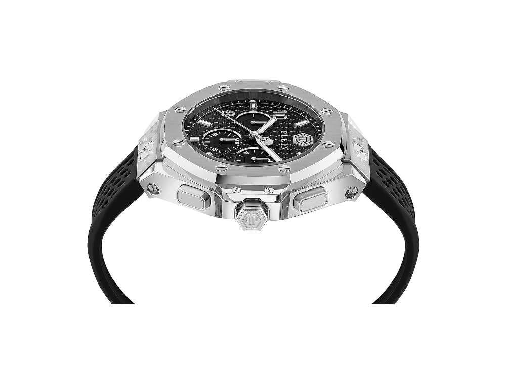 Montre à Quartz Philipp Plein Chrono Royal, Noir, 46 mm, PWPRA0124