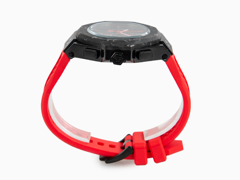 Montre à Quartz Philipp Plein Chrono Royal, PVD, Noir, 46 mm, PWPRA0724