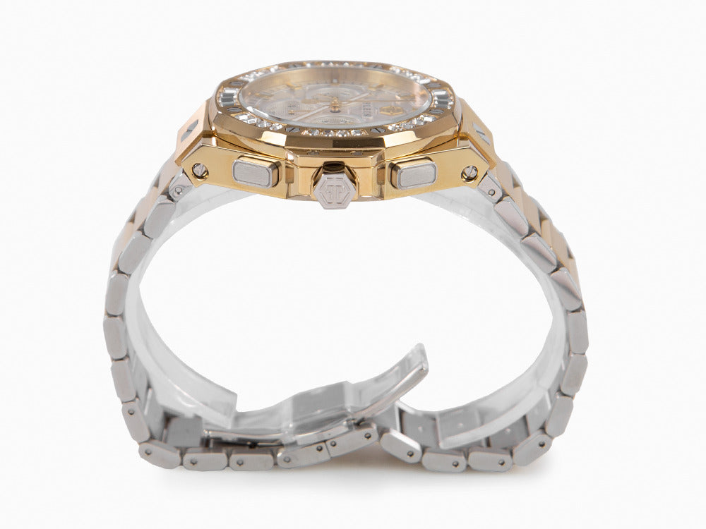 Montre à Quartz Philipp Plein Plein Chrono Royal, PVD Or, 42 mm, PWPSA0324