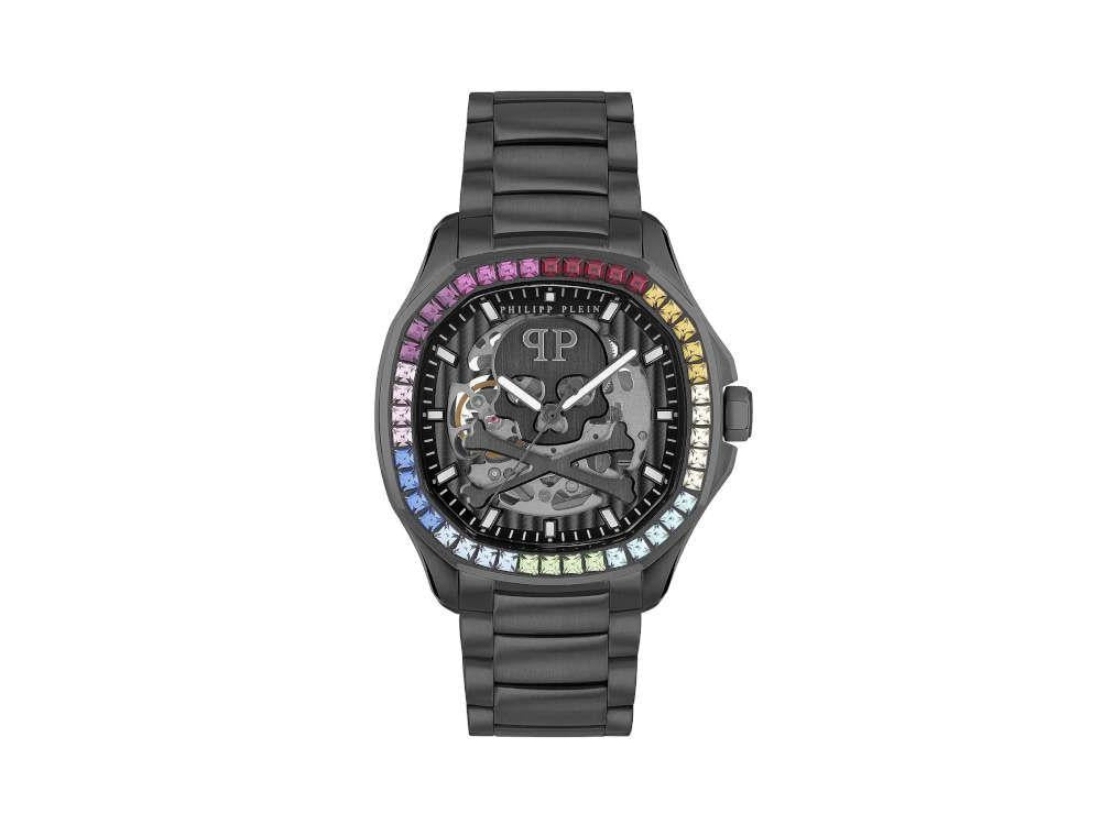 Montre Automatique Philipp Plein Plein Philipp 42 mm, PVD, Noir, PWRAA0823