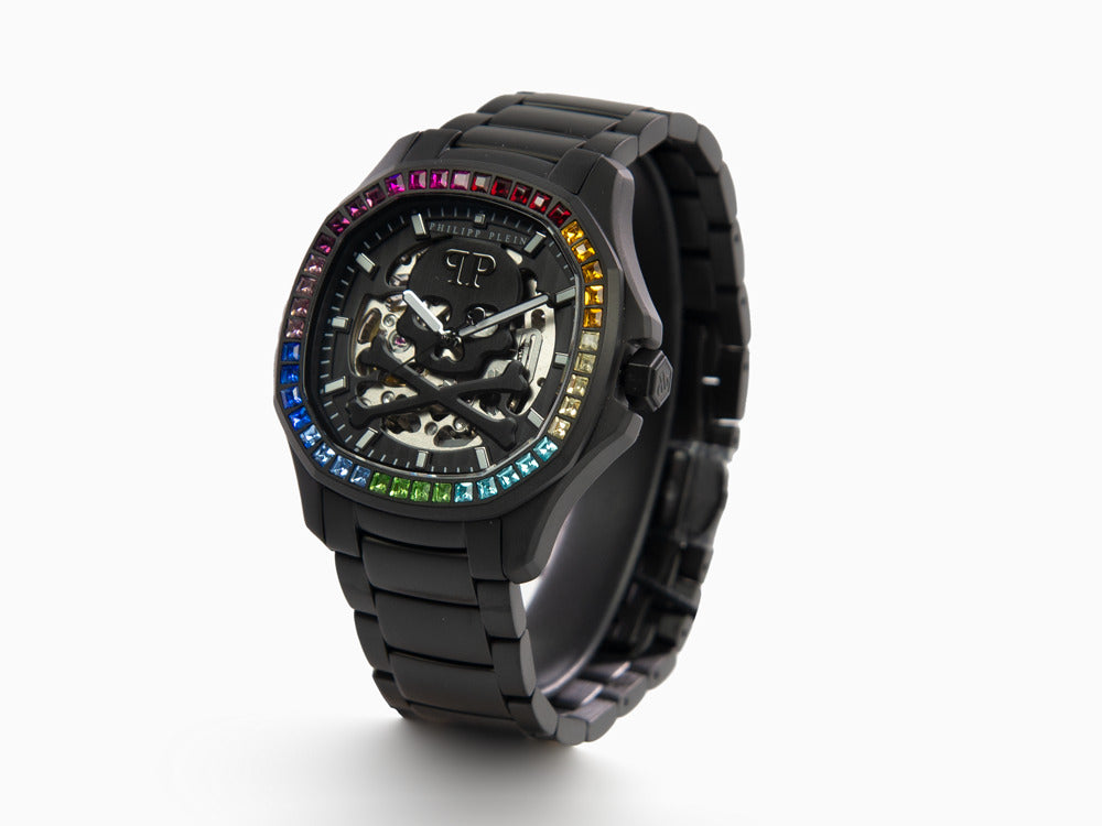 Montre Automatique Philipp Plein Plein Philipp 42 mm, PVD, Noir, PWRAA0823
