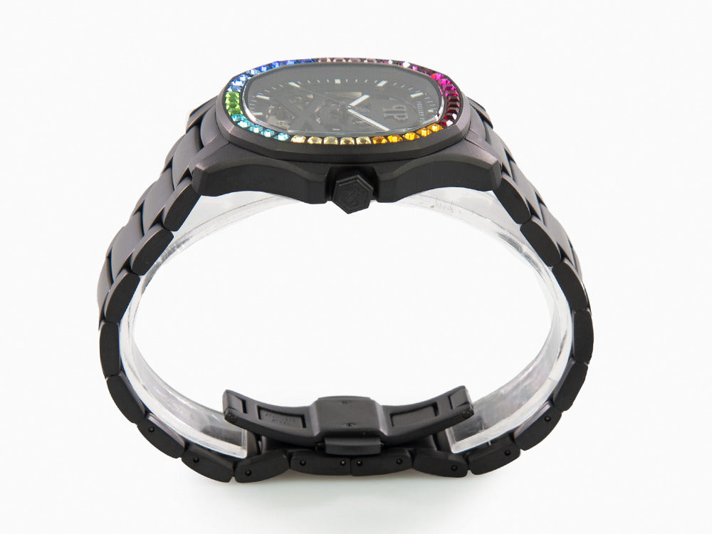 Montre Automatique Philipp Plein Plein Philipp 42 mm, PVD, Noir, PWRAA0823