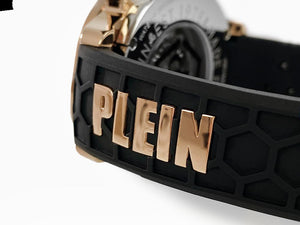 Montre Automatique Philipp Plein Rich, PVD Or, Noir, 46 mm, PWUAA0323