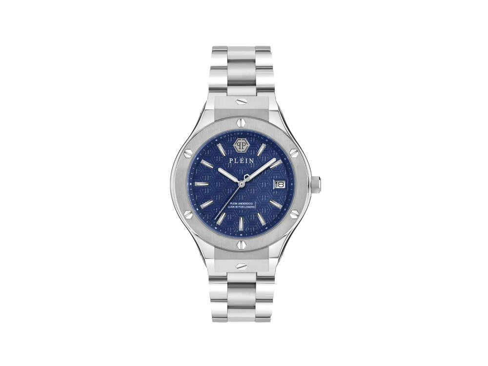 Montre à Quartz Philipp Plein Underdog, Bleu, 44 mm, PWUFA0425