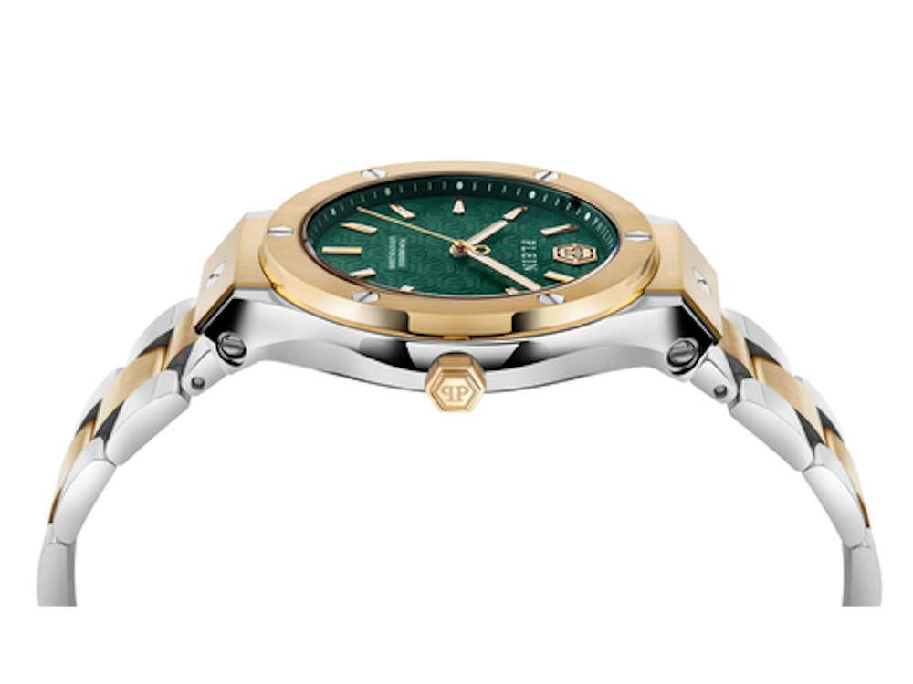 Montre à Quartz Philipp Plein Underdog, Vert, 44 mm, PWUFA0525