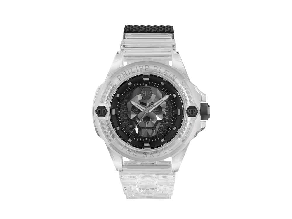 Montre à Quartz Philipp Plein The Skull Synthetic, Noir, 44 mm,PWWAA0423